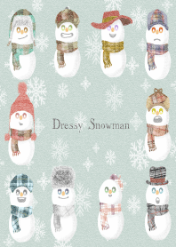 Dressy Snowman