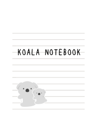 KOALA NOTEBOOK-WHITE