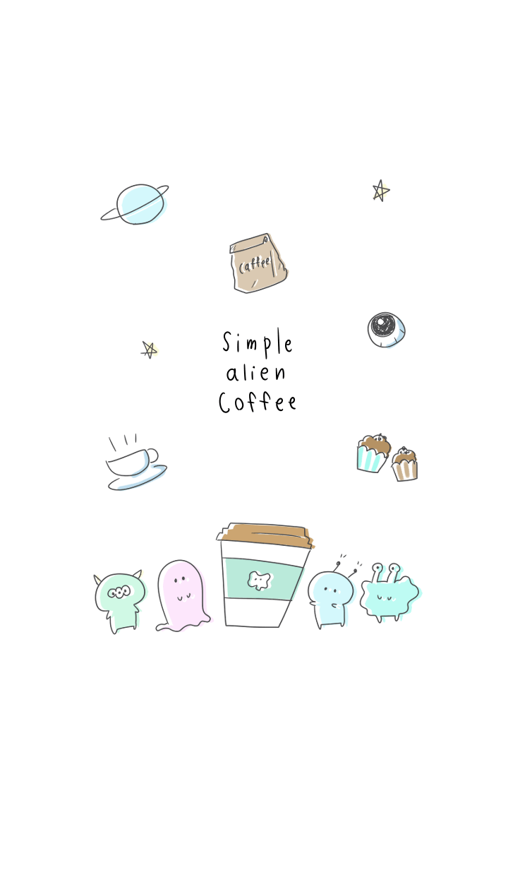simple alien coffee