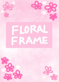 花のフレーム