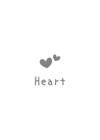 ハート[ホワイト]
