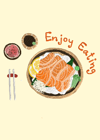 Enjoy Eating japanese food