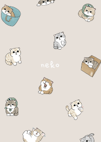 neko combo5 / dark beige