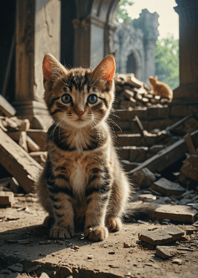 Cats run wild #KDXK027.