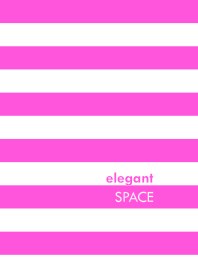 elegant SPACE <PINK/WHITE>