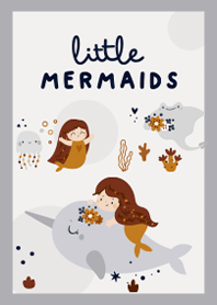 happy little mermaid