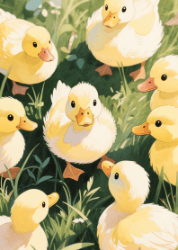 Love Pretty Yellow Duck Theme (JP)