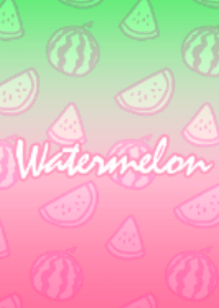Watermelon,gradation