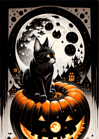 halloween cat 171224