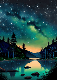 Calm night scene/111