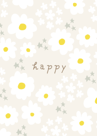 White flower and star18 from Japan