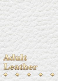 Adult leather(White)