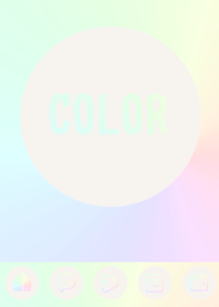 beige color rainbow A16