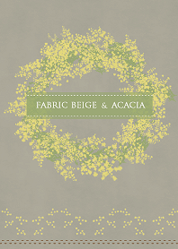 Fabric beige & Acacia [3]