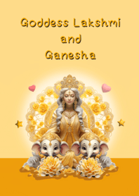 Goddess Lakshmi and Ganesha Monday.