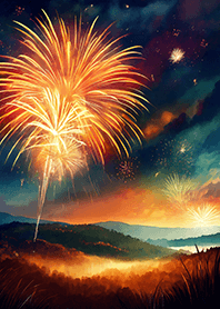 Beautiful Fireworks Theme#624