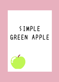 SIMPLE GREEN APPLE/ROSE PINK