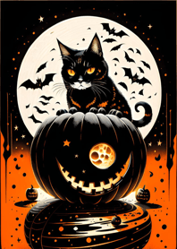 halloween cat B908f9