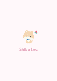 Shiba Inu3 Watermelon - Pink