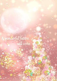 Christmas tree with rising moneyluck2