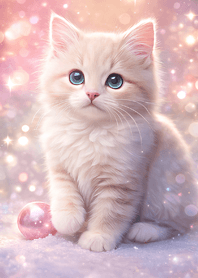 キラふわ子猫｜ドリーミーピンク#1