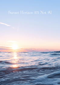 Sunset Horizon 271 Not AI