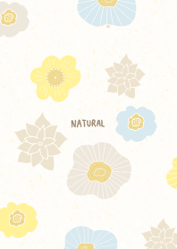 Nordic dull color flower27 from Japan