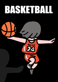 Basketball dunk 001 redblack