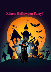 Kitten Halloween Party!!
