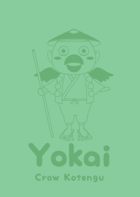 Yokai Crow Kotengu ashibairo
