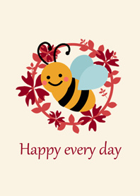 꿀벌 - 화환