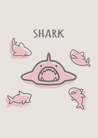 Beige Pink : Simple shark theme