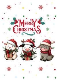 Farm in Christmas
