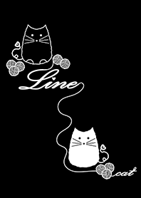 Cat's line (black) 02