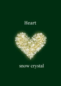 Heart of the snow crystal green ver.