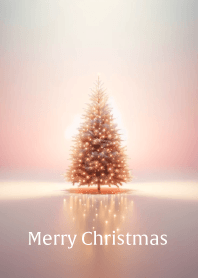 おとなシンプルな光のクリスマスツリー2