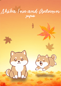 Shiba Inu and Autumn_2