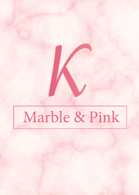 K-Marble&Pink-Initial