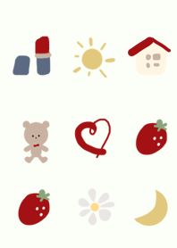 red heart teddy bear