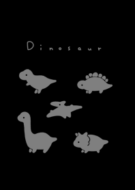 5 semi real dinosaurs NL/ black gray