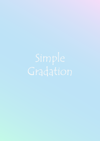Simple Gradation -GREEN+BLUE+PINK-