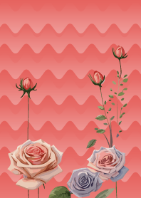 Healing bouquet on red