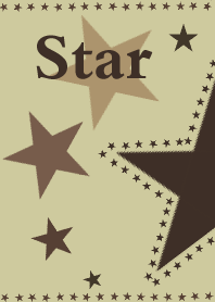 Half Star Natural brown ver.