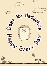 Dear My Hedgehog <beige>