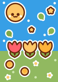 Happy tulips garden 7