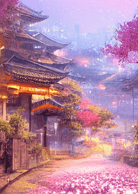 和の夜桜#DP119。