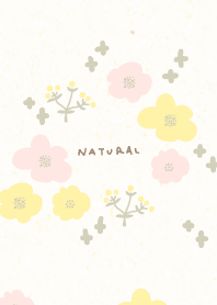 Two-color flower fashionable28 Japan