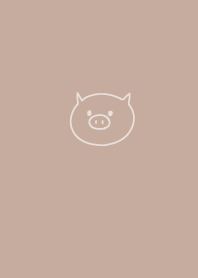 Beige pig g