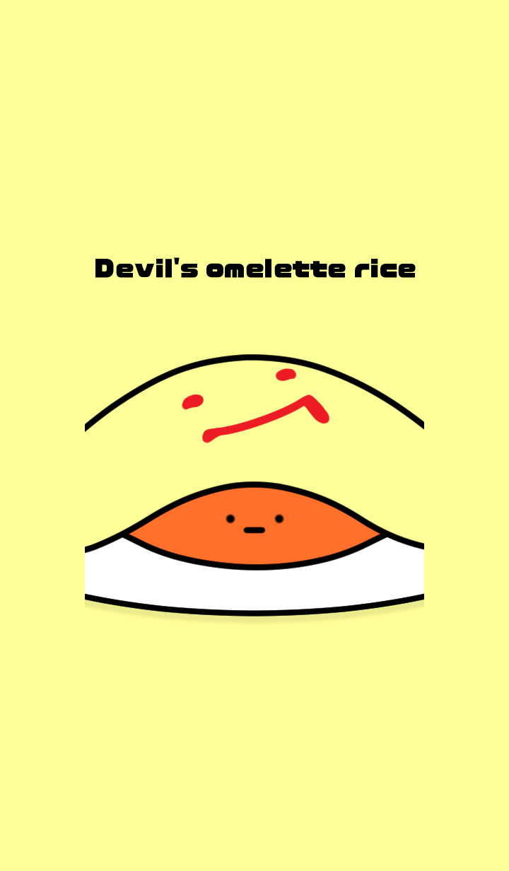 Devil's omelette rice