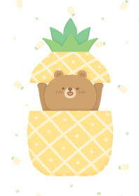 cookie bear pineapple